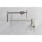 Kingston Brass KS4108CKL Wall Mount Pot Filler Faucet, Brushed Nickel KS4108CKL - alternate 4